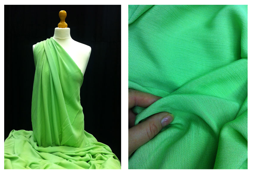 Crinkle Viscose Fabric. ITALIAN MADE, *UK Depot* eBay